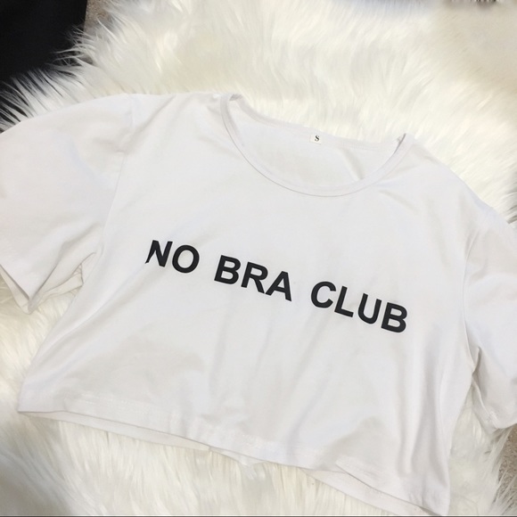 No Bra Club Crop Top - Picture 8 of 8